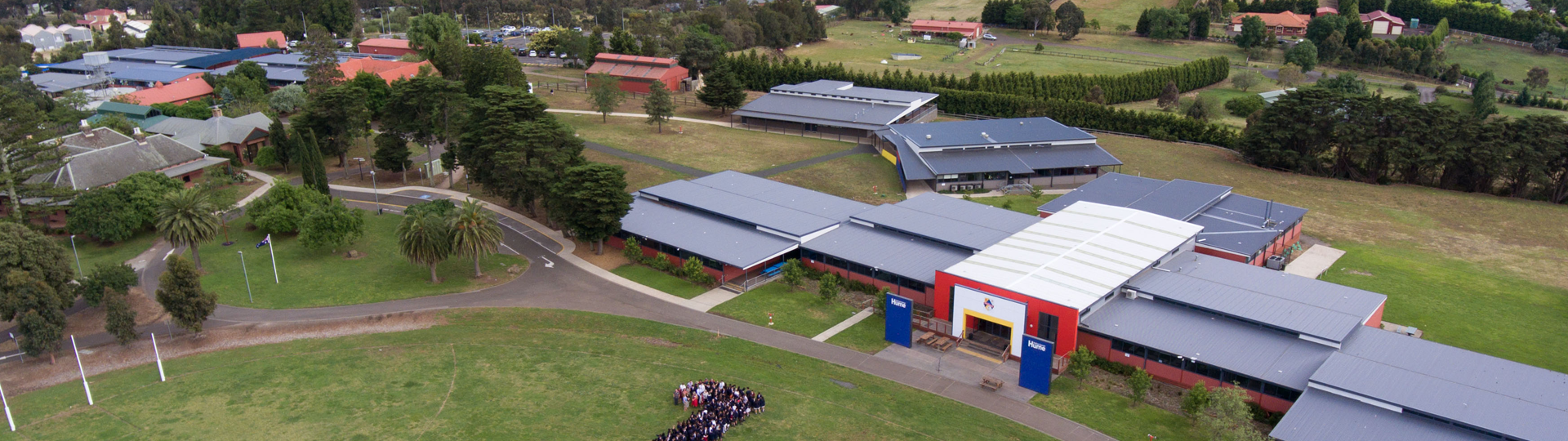 Aerial Image of School Campus
