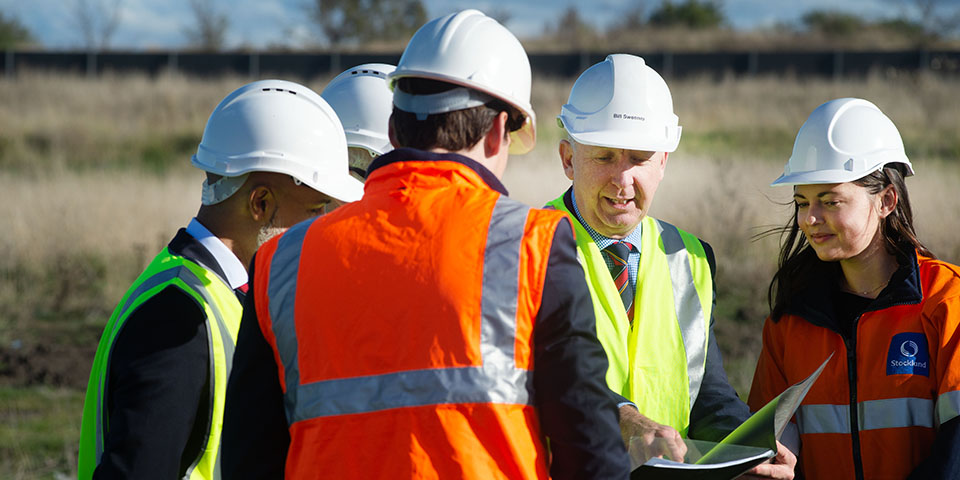 Hume campus construction planning session